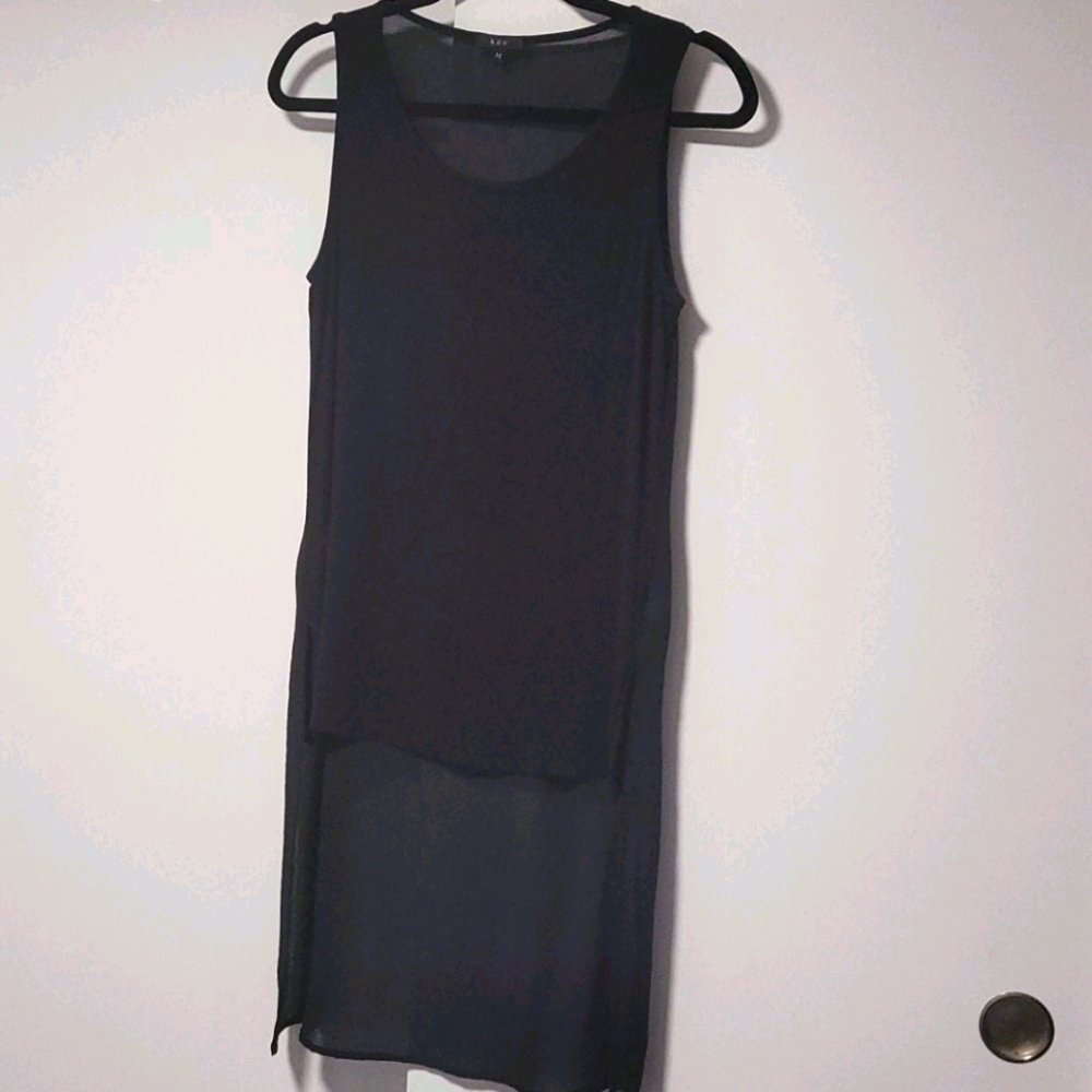 K&C mixed material tank tunic